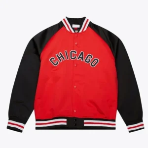 Chicago White Sox Vintage Red Satin Jacket