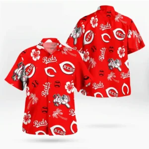 Cincinnati Reds Hawaiian Shirt
