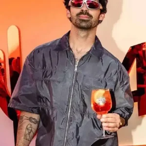 Coachella 2026 Joe Jonas Grey Jacket