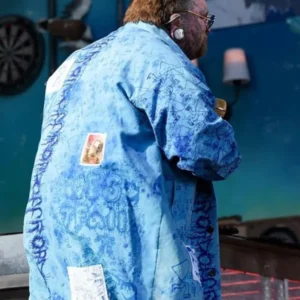 Coachella 2026 Teddy Swims Coat Back