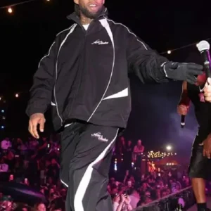 Coachella Ty Dolla Black Tracksuit