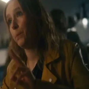 Code of Silence S01 Rose Ayling-Ellis Leather Jacket Front