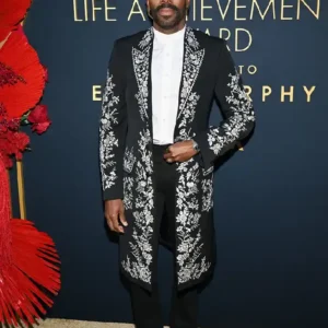 Colman Domingo AFI Award 2026 Long Coat For Men