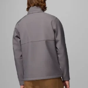 Columbia Ascender Softshell Grey Jacket Back