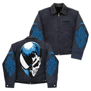 Dark Web Serenity Vintage Jacket