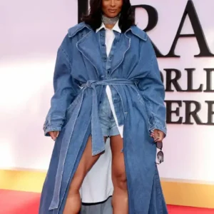 Devil Wears Prada 2 NYC Premiere Ciara Denim Coat