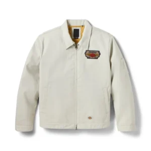 Dickies Harley Davidson Quilted Jacket Front