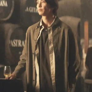 Drops of God S02 Tomohisa Yamashita Grey Jacket Front