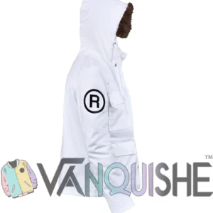 Eminem White Jacket Side Look
