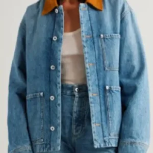 Euphoria S03 Jacob Elordi Blue Denim Jacket For Men and Women