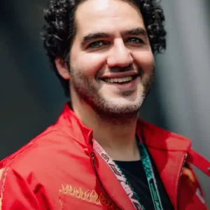 F1 Grand Prix Benny Safdie Red Jacket