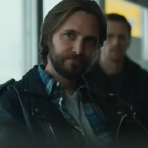 Finestkind Aaron Stanford Black Leather Jacket