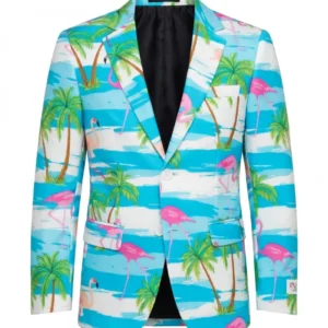 Flaminguy Two-Piece Suit Blazer
