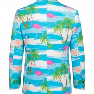 Flaminguy Two-Piece Suit Blazer Back