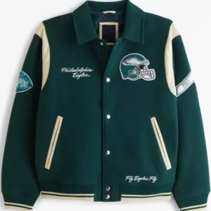 Fly Eagles Fly Philadelphia Eagles Varsity Jacket