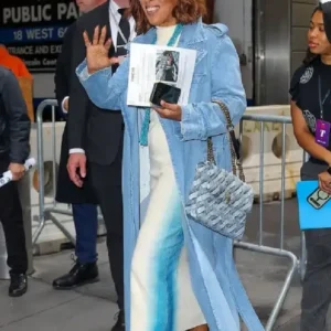 Gayle King 2026 TIME100 summit Denim Coat For Women