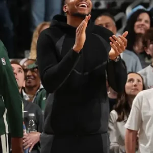 Giannis Antetokounmpo Black Tech Hoodie On Sale For Men