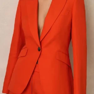 Good Girl 2026 Nikki Glaser Orange Blazer Sale For Women