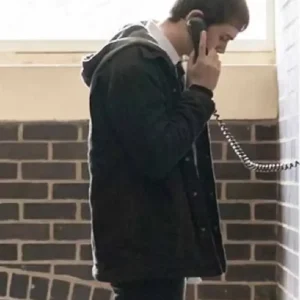Half Man S01 Mitchell Robertson Black Jacket For Men