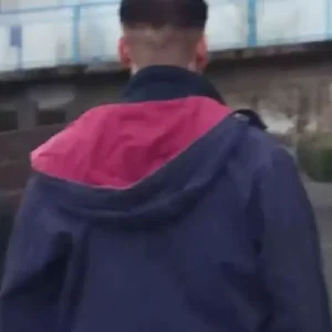 Half Man S01 Stuart Campbell Hooded Jacket For Men