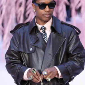 Haute Couture SS26 ASAP Rocky Leather Coat