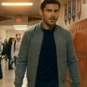 High School Musical 2026 Zac Efron Grey Jacket