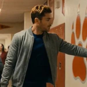 High School Musical 2026 Zac Efron Grey Jacket On Sale For Men
