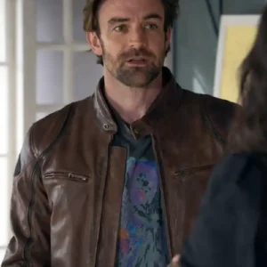 Home and Away S38 Adam Rowland Brown Jacket For Men