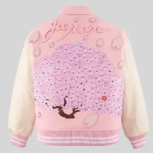 Japan Mononoke Varsity Jacket Back Look