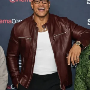 Jumanji Open World Photocall Dwayne Johnson Jacket