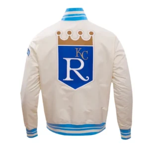 Kansas City Royals Retro Classic Satin Jacket On Sale For Men and Women