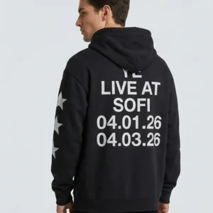 Kanye West Daughter North 12 Black Sweatshirt and Hoodie On Sale