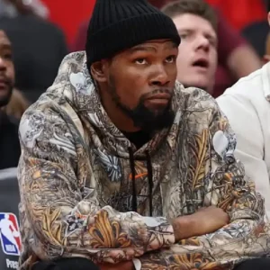 Kevin Durant Los Angeles Lakers Camo Hoodie For Men