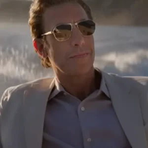 Ladies First 2026 Sacha Baron Cohen White Blazer