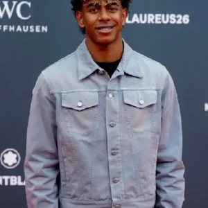 Lamine Yamal Laureus World Awards Denim Jacket