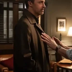Law and Order S25 Reid Scott Brown Coat On Sale