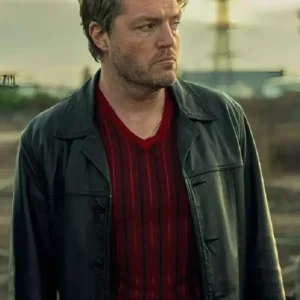 Legends S01 Tom Burke Black Leather Jacket