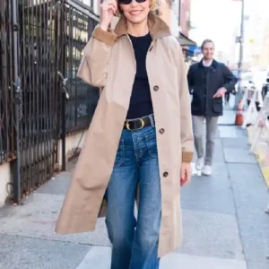 Leslie Bibb Barbour Brunch Coat