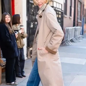 Leslie Bibb Barbour Brunch Coat On Sale