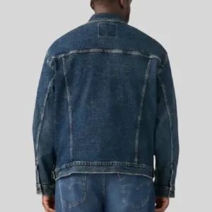 Levi’s Big and Tall Denim Jacket Back
