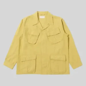 Linen Jungle Mustard Jacket