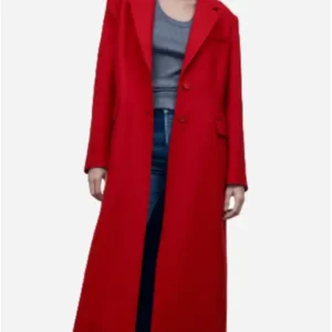 Liz Cantor 10 News First Red Coat For Women
