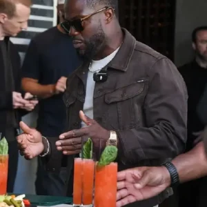 Los Angeles 2026 Kevin Hart Trucker Denim Jacket For Sale