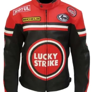 Lucky Strike Racing Black and Red Jacket