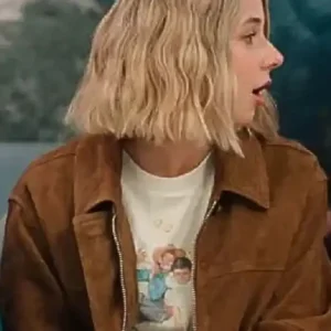 Lucy Freyer Adults Suede Leather Jacket