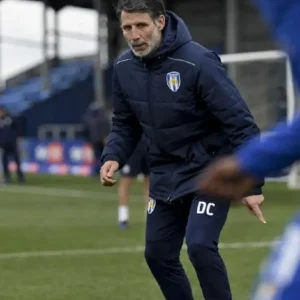 Manager Danny Cowley Navy Blue Jacket For Men