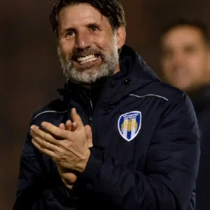 Manager Danny Cowley Navy Blue Jacket On Sale