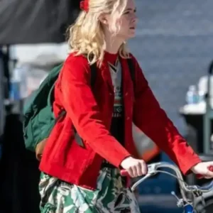 Margos Got Money Troubles Elle Fanning Fringe Jacket Right