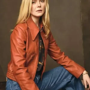Margo’s Got Money Troubles Elle Fanning Leather Jacket On Sale
