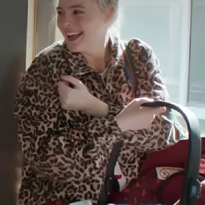 Margos Got Money Troubles Elle Fanning Leopard Jacket For Women
